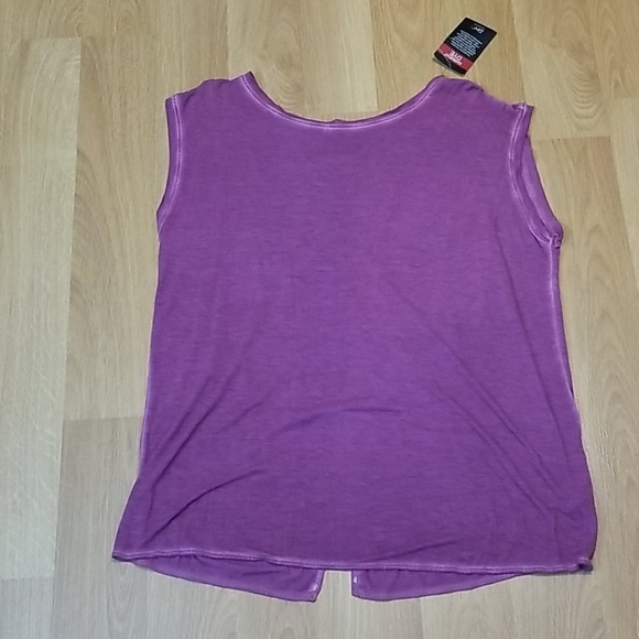 DH3 grape nectar open back shirt XL NWT - Picture 9 of 12